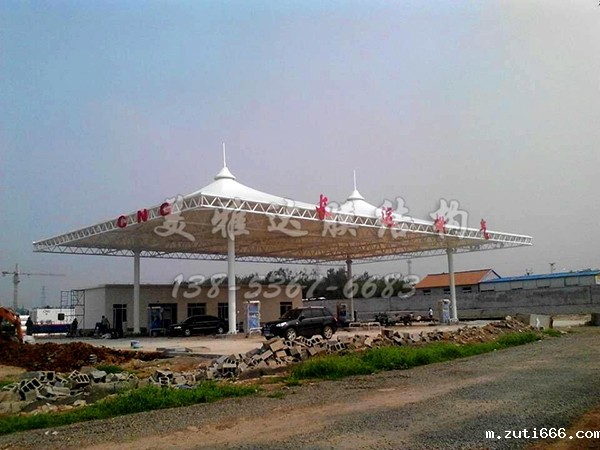 安丘燃气膜结构罩棚