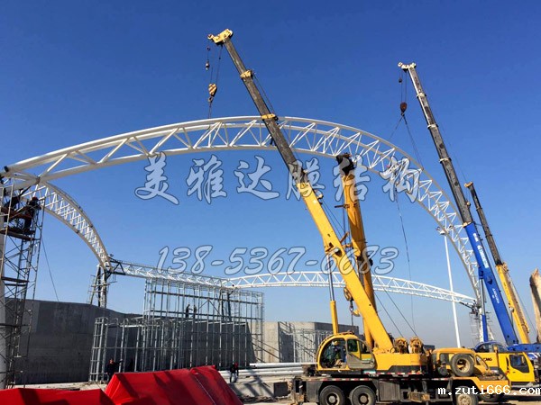 潍坊滨海沙滩膜结构工程