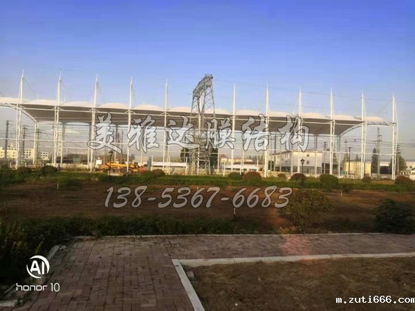 国网山东济宁培训分中心配电实训场改造膜结构工程