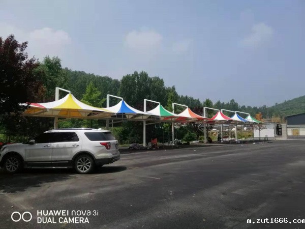 11、景观膜结构：铁寨社区景观膜结构(1)