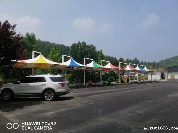 景观膜结构：铁寨社区景观膜结构